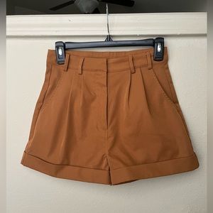 Francesca’s Blue Rain High Waisted Shorts